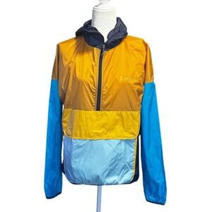 Cotopaxi Teca Technical Windbreaker Jacket WM/MS Colorblock Hooded Packable